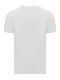 Crew-Neck T-Shirt with Embroidered Logo