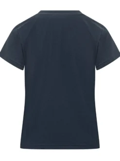 Crewneck T-shirt with Logo Embroidery