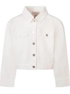 Cropped Jacket with Pockets