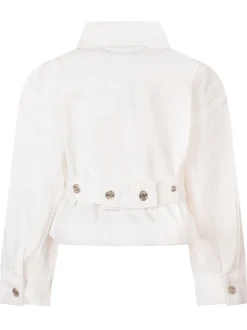Cropped Jacket with Pockets