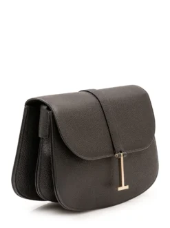 Crossbody Bag with Curved Flap