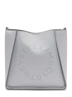Crossbody Bag with Perforated Logo