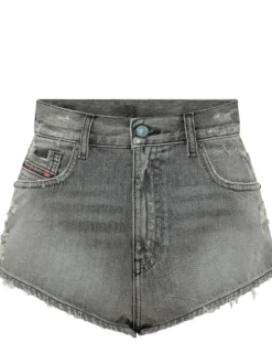 De-lunar Denim Shorts