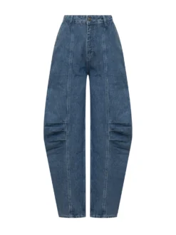 Denim Cargo Pants
