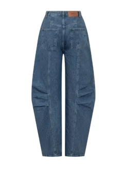 Denim Cargo Pants