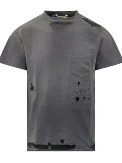 Distressed Pocket T-shirt