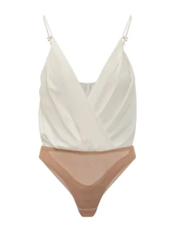 Draped Bodysuit