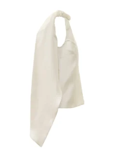 Draped One Shoulder Top