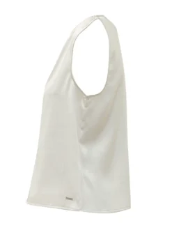 Draped Sleeveless Top