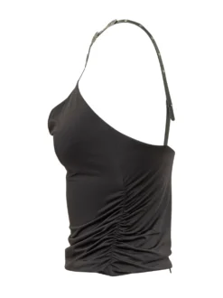 Draped Top with Straps