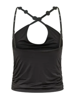Draped Top with Straps