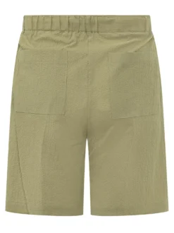 Drawstring Waist Bermuda Shorts