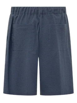 Drawstring Waist Bermuda Shorts