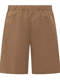 Drawstring Waist Bermuda Shorts