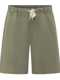 Drawstring Waist Bermuda Shorts