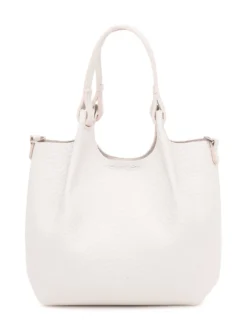 Dua Leather Handbag with Double Handle