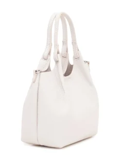 Dua Leather Handbag with Double Handle