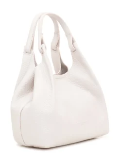 Dua Leather Shoulder Bag with Single Handle