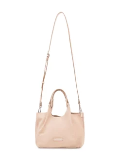 Dua Suede Leather Shoulder Bag