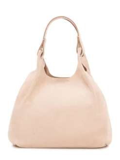 Dua Suede Leather Shoulder Bag