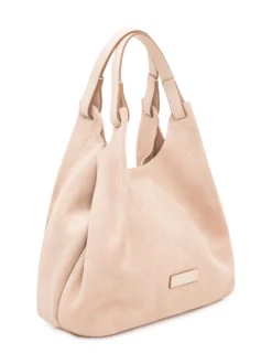 Dua Suede Leather Shoulder Bag
