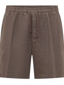 Elastic Waist Bermuda Shorts