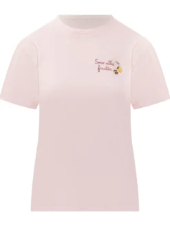 Embroidered and Printed T-shirt