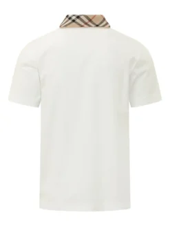 Evan Polo Shirt with Check Collar