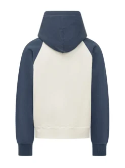 Felpa Boxy con Cappuccio e Tasca