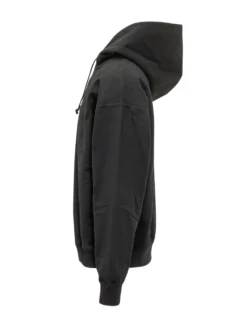 Felpa con Cappuccio con Zip