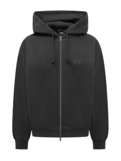 Felpa con Cappuccio con Zip