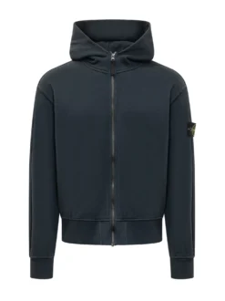 Felpa con Cappuccio e Zip