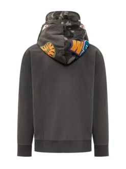 Felpa con Cappuccio e Zip
