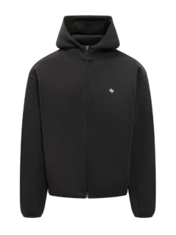 Felpa con Cappuccio e Zip