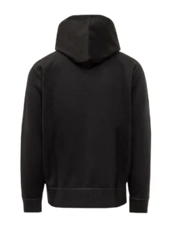 Felpa Con Cappuccio E Zip