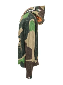 Felpa con Cappuccio Zip ABC Camo