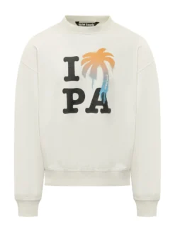 Felpa I Love PA con Stampa