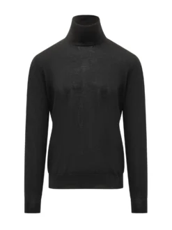 Filippo De Laurentiis Black Turtleneck
