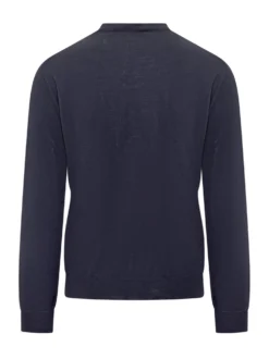 Filippo De Laurentiis Blue Crewneck Sweater