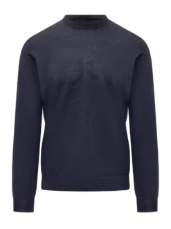 Filippo De Laurentiis Blue Crewneck Sweater