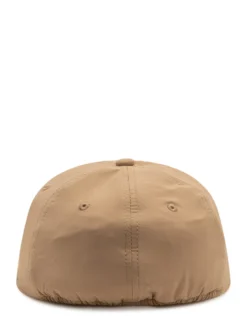 Five Panel Hat with Visor and Embroidered Logo