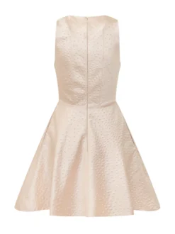Flared Dress with Front Zip