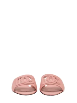 Flat Slide Sandal with Wide Strap