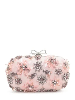 Floral Embellished Clutch