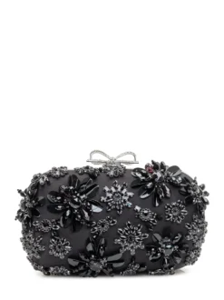 Floral Embellished Clutch