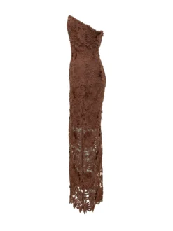 Floral Lace Midi Dress