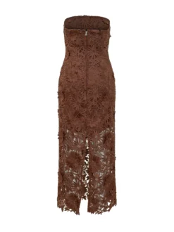 Floral Lace Midi Dress