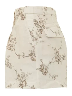 Floral Print Bermuda Shorts