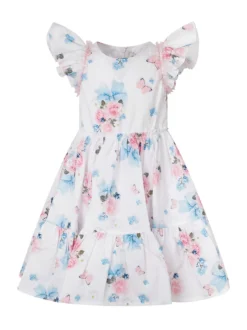 Floral short dress