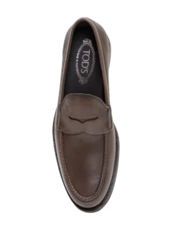 Formal leather loafers
